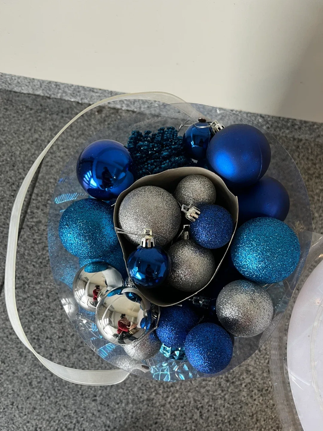 Home Accents Holiday 101-Piece Blue Ornaments image indicator(3)
