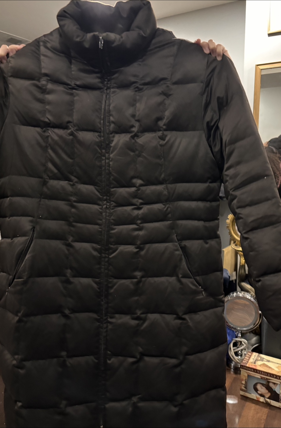 Calvin Klein Puffer Coat - Size L/G - Brown - photo 2