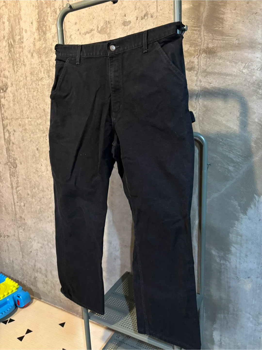 Carhartt Black Carpenter Pants image indicator(3)