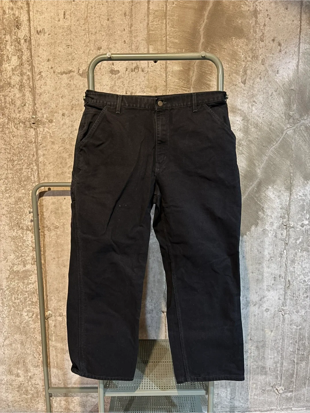 Carhartt Black Carpenter Pants image indicator(2)