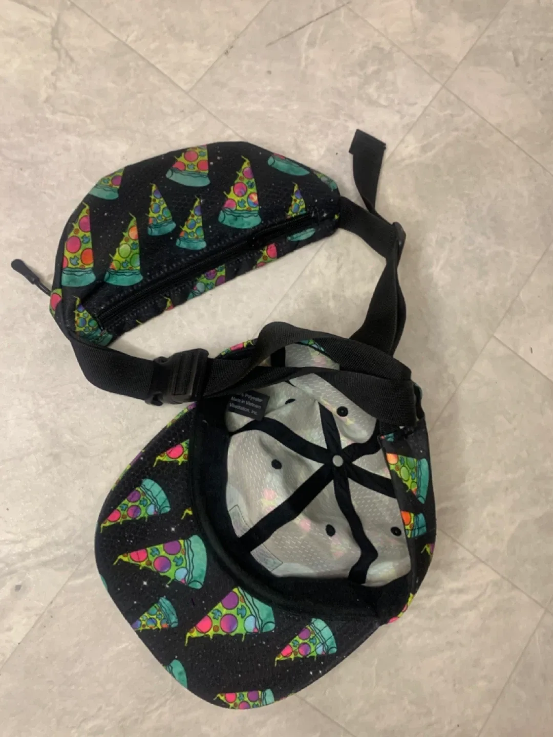 Matching Pizza Hat & Fanny Pack Set - clothing image indicator(2)