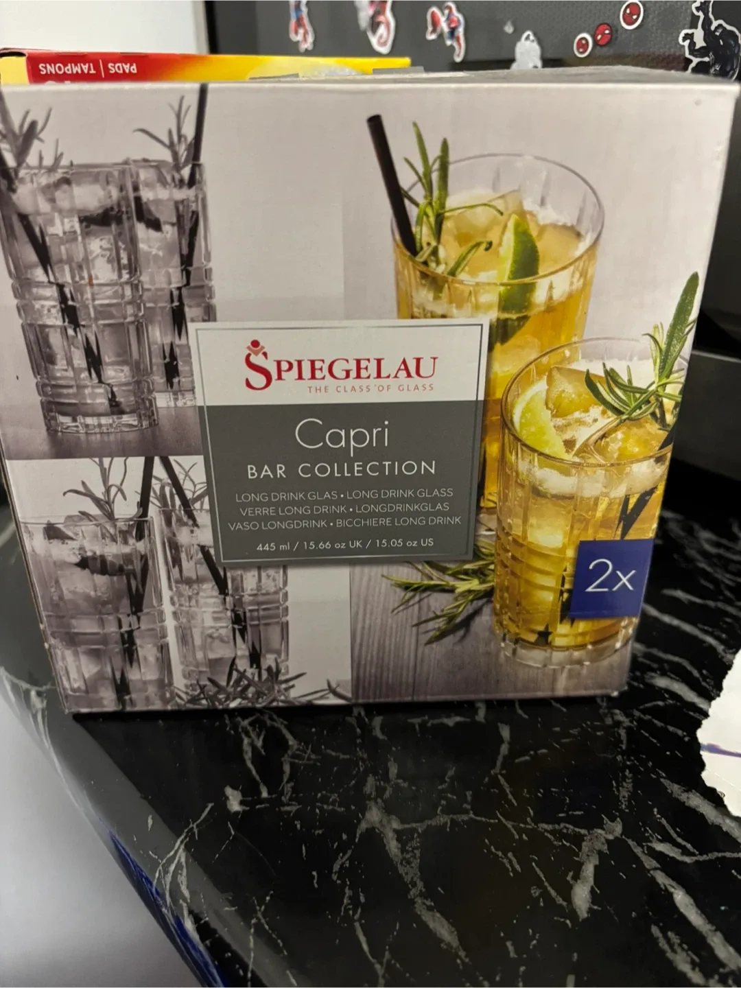 Spiegelau Capri Bar Collection Long Drink Glasses - New