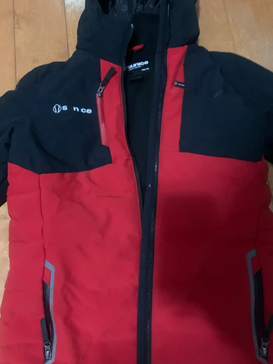 Sunice Red & Black Winter Jacket 14yrs image indicator(2)
