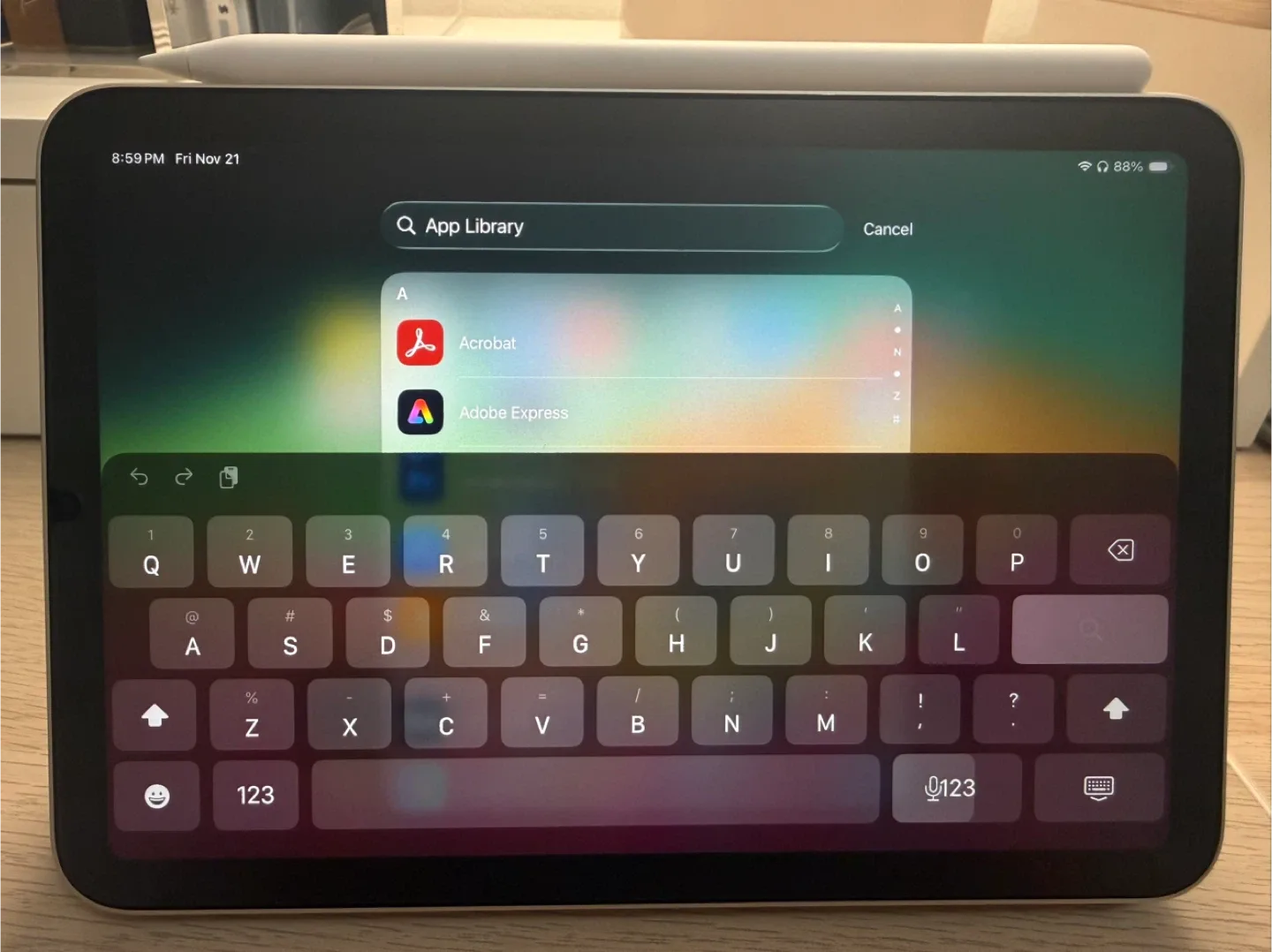 iPad mini 6 256GB Starlight + Pencil + Folio (sage) image indicator(3)