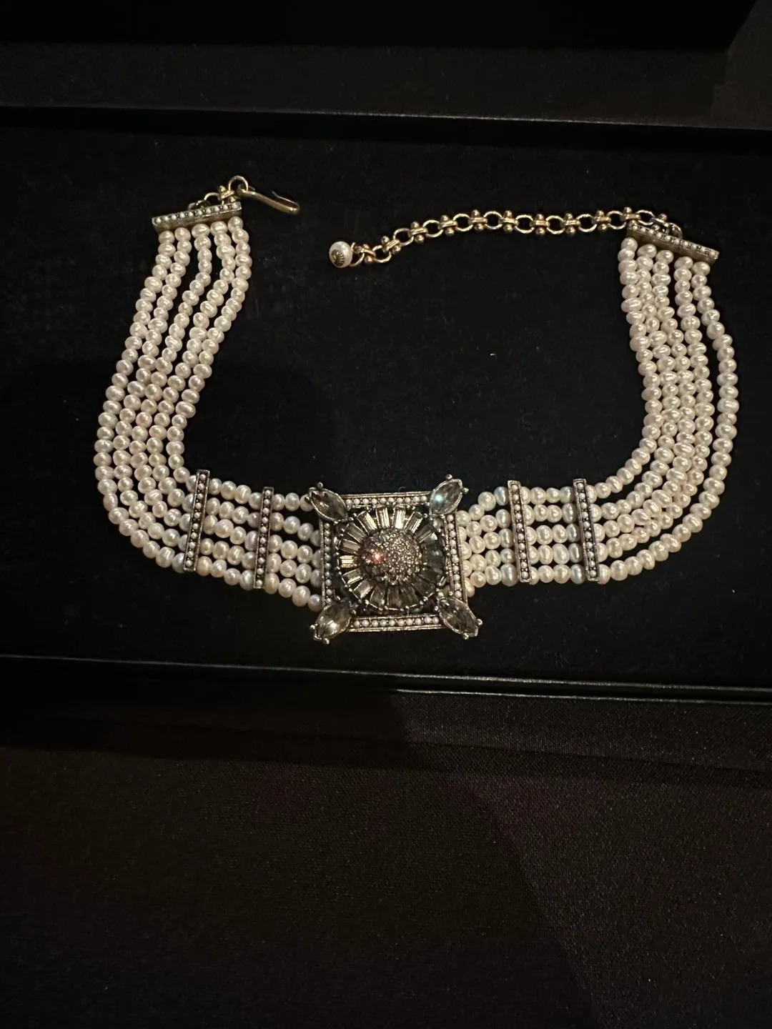 Pearl Choker Necklace- Heidi Dause Designer