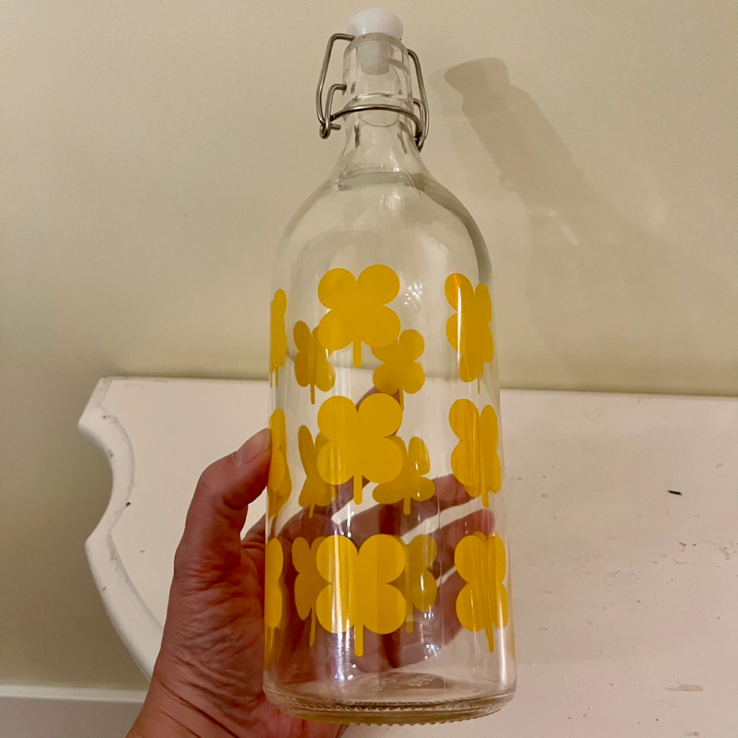 Discontinued IKEA Sommar Bottle With Stopper Top  1 L - photo 2