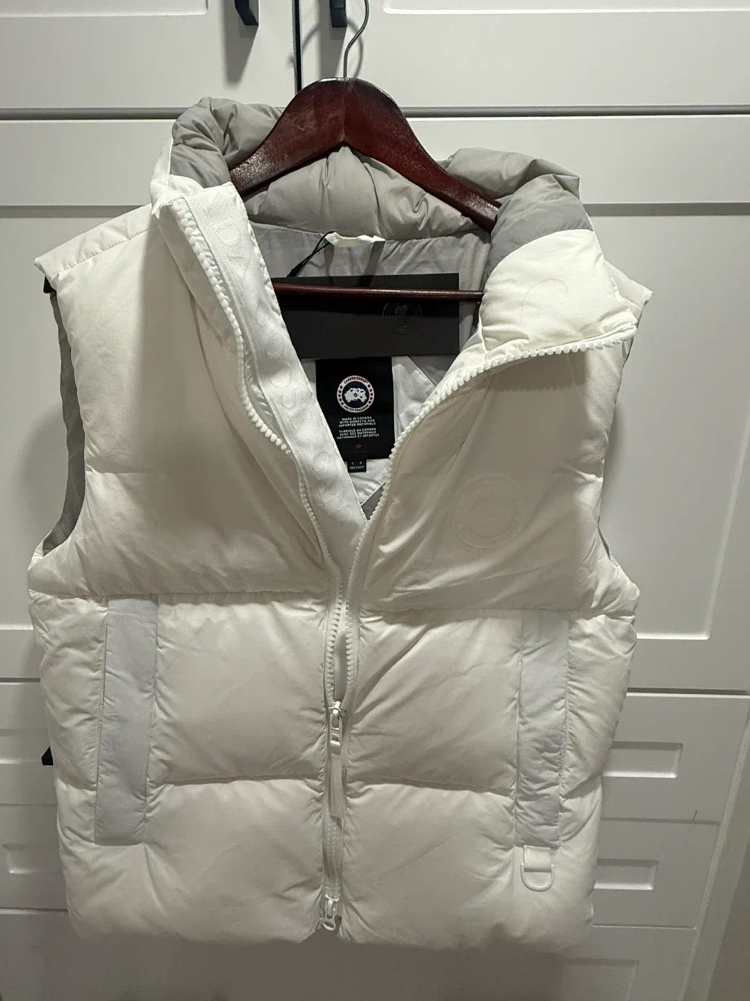Canada Goose Vest - Size L - White
