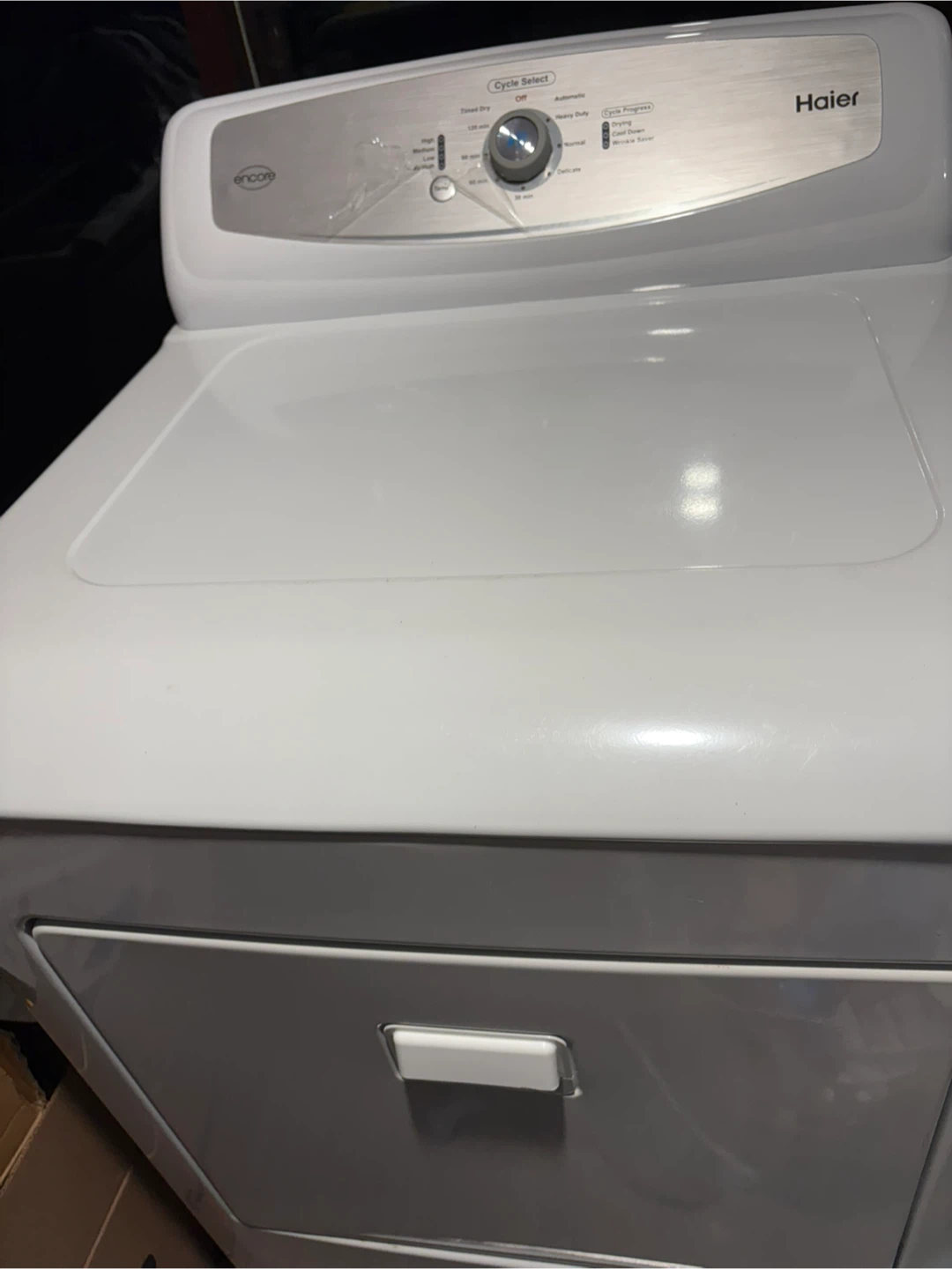 Dryer - Haier Encore White