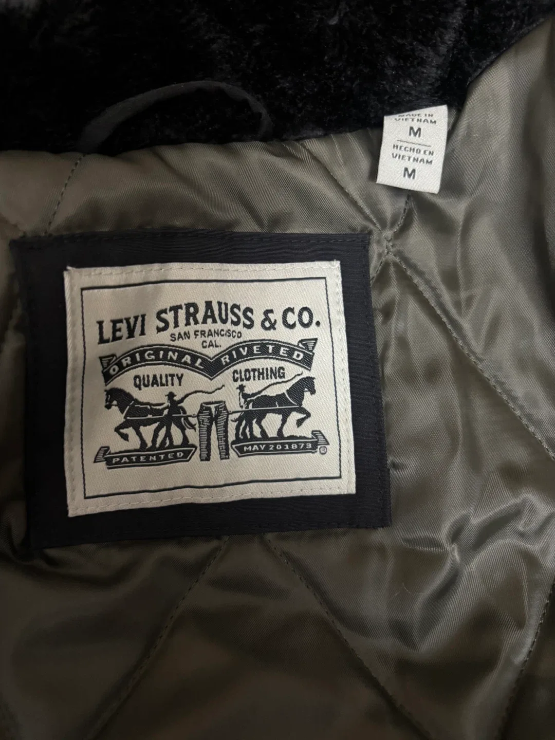 L.S.&CO. S.F. Black Puffer Jacket image indicator(6)