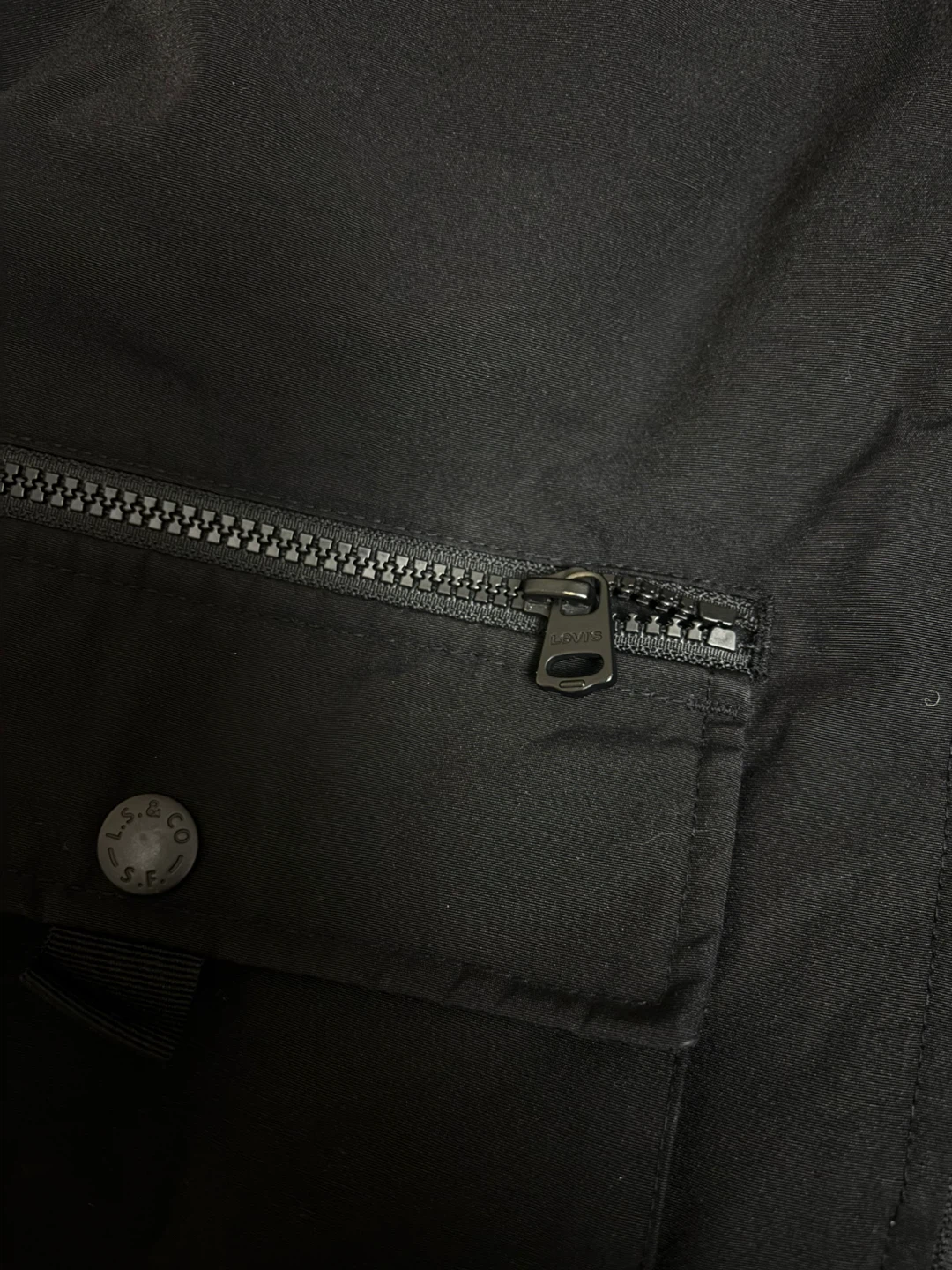 L.S.&CO. S.F. Black Puffer Jacket - photo 4