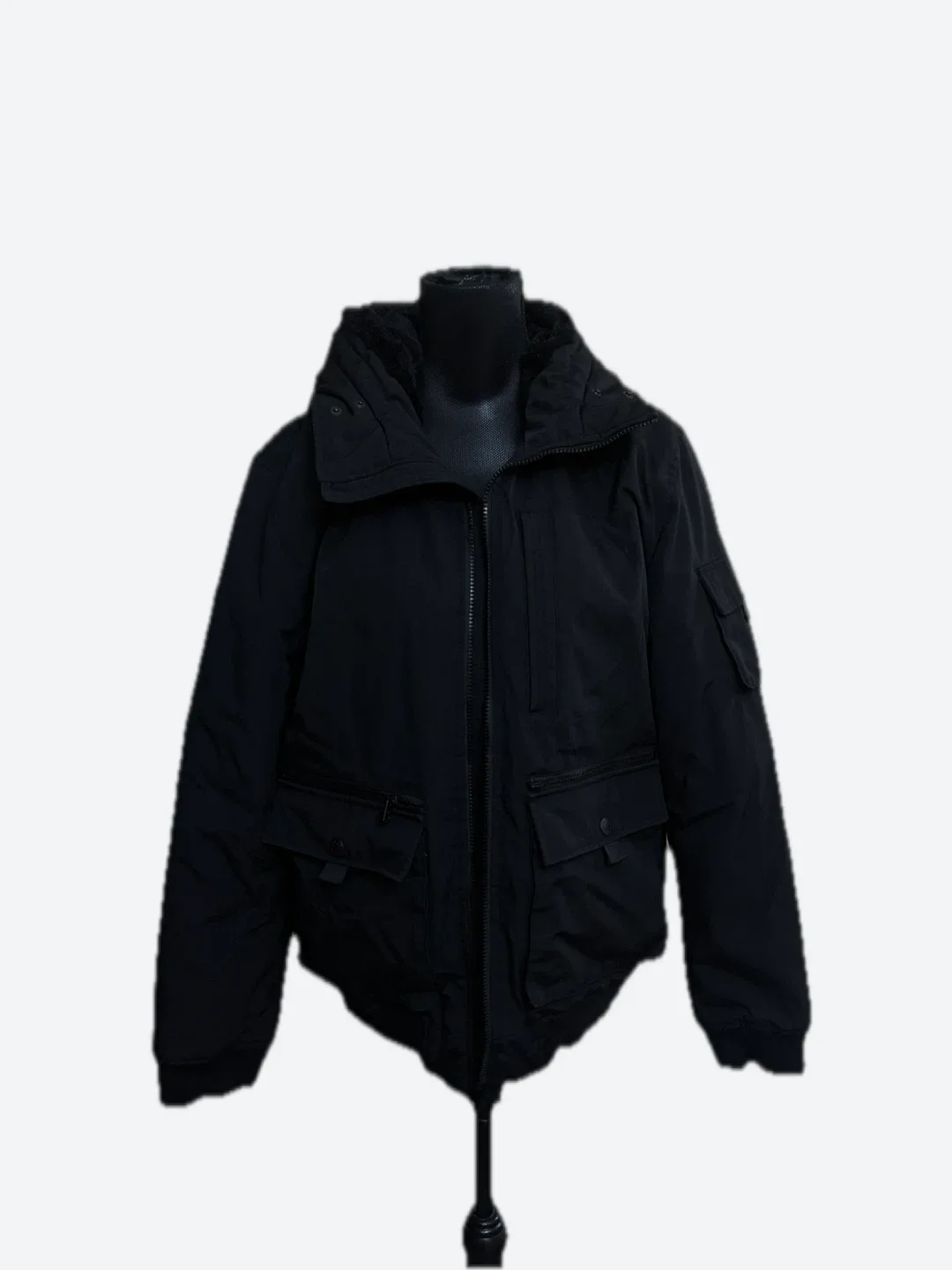 L.S.&CO. S.F. Black Puffer Jacket