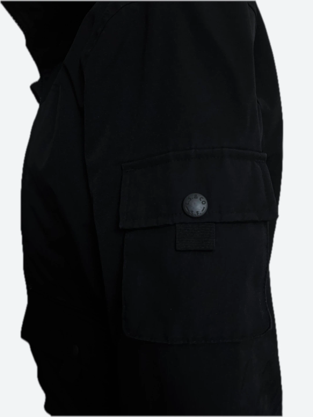 L.S.&CO. S.F. Black Puffer Jacket - photo 3
