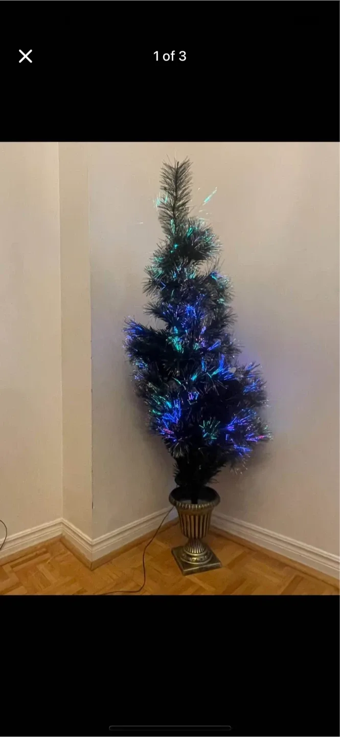 NOMA 4' Colour-Changing Fibre Optic Tree image indicator(3)