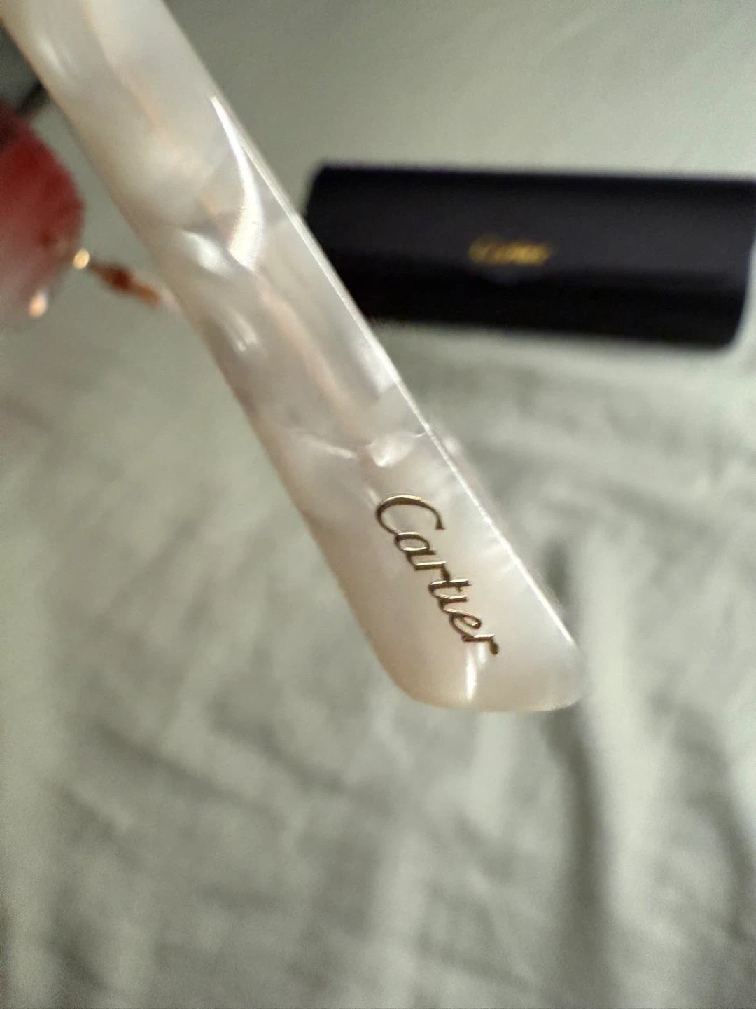 Cartier white acetates - photo 2
