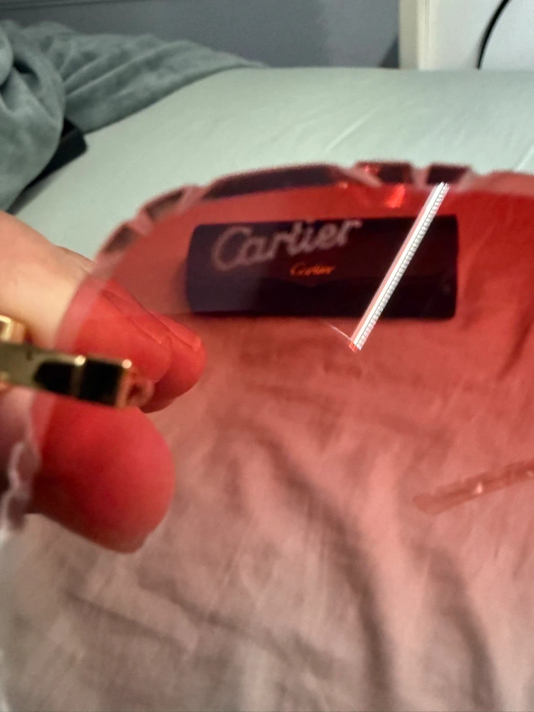 Cartier white acetates - photo 4