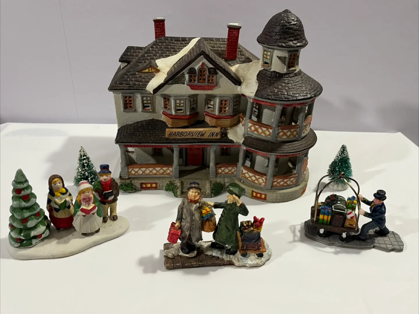 Christmas Village House Figurine Set image indicator(2)