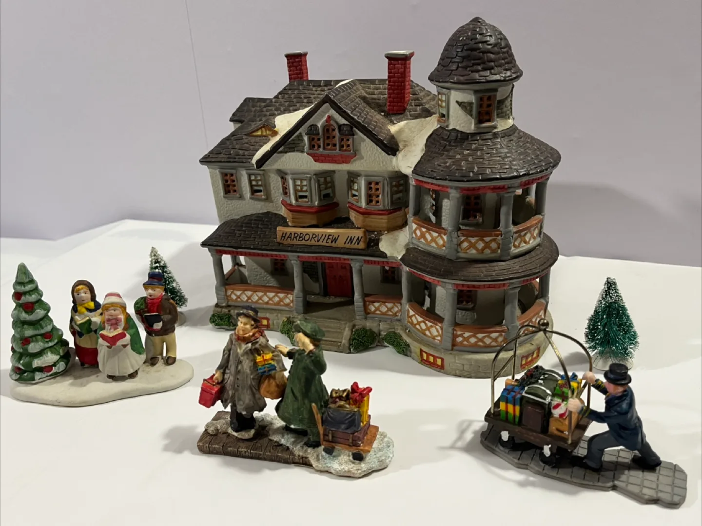 Christmas Village House Figurine Set image indicator(4)