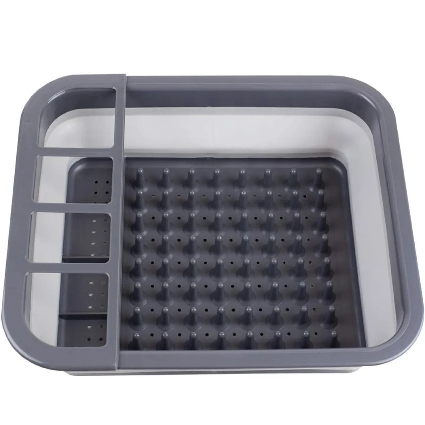 Collapsible Dish Drying Rack - Grey image indicator(4)