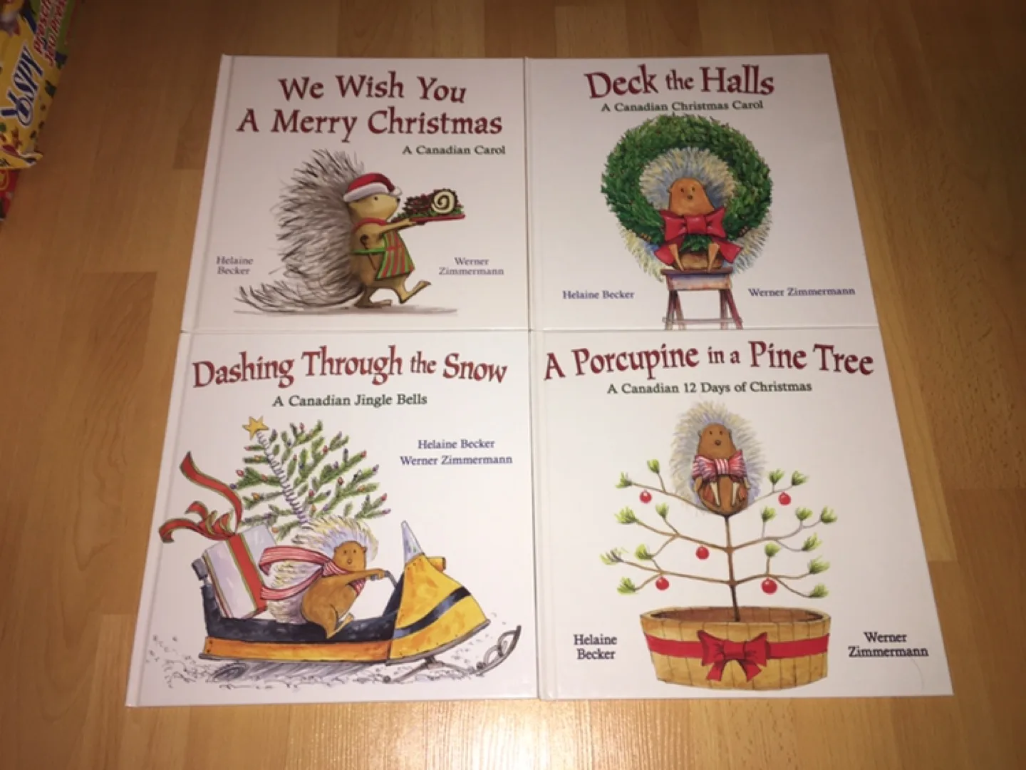 (All 4 for $20) Hardcover Christmas Books