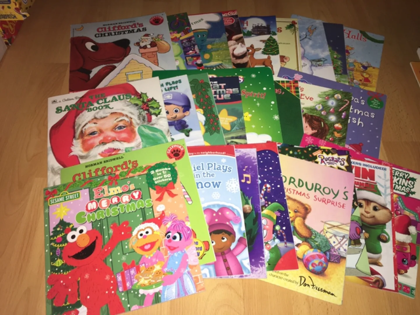 ($2 each) Christmas Paperback Children's Books