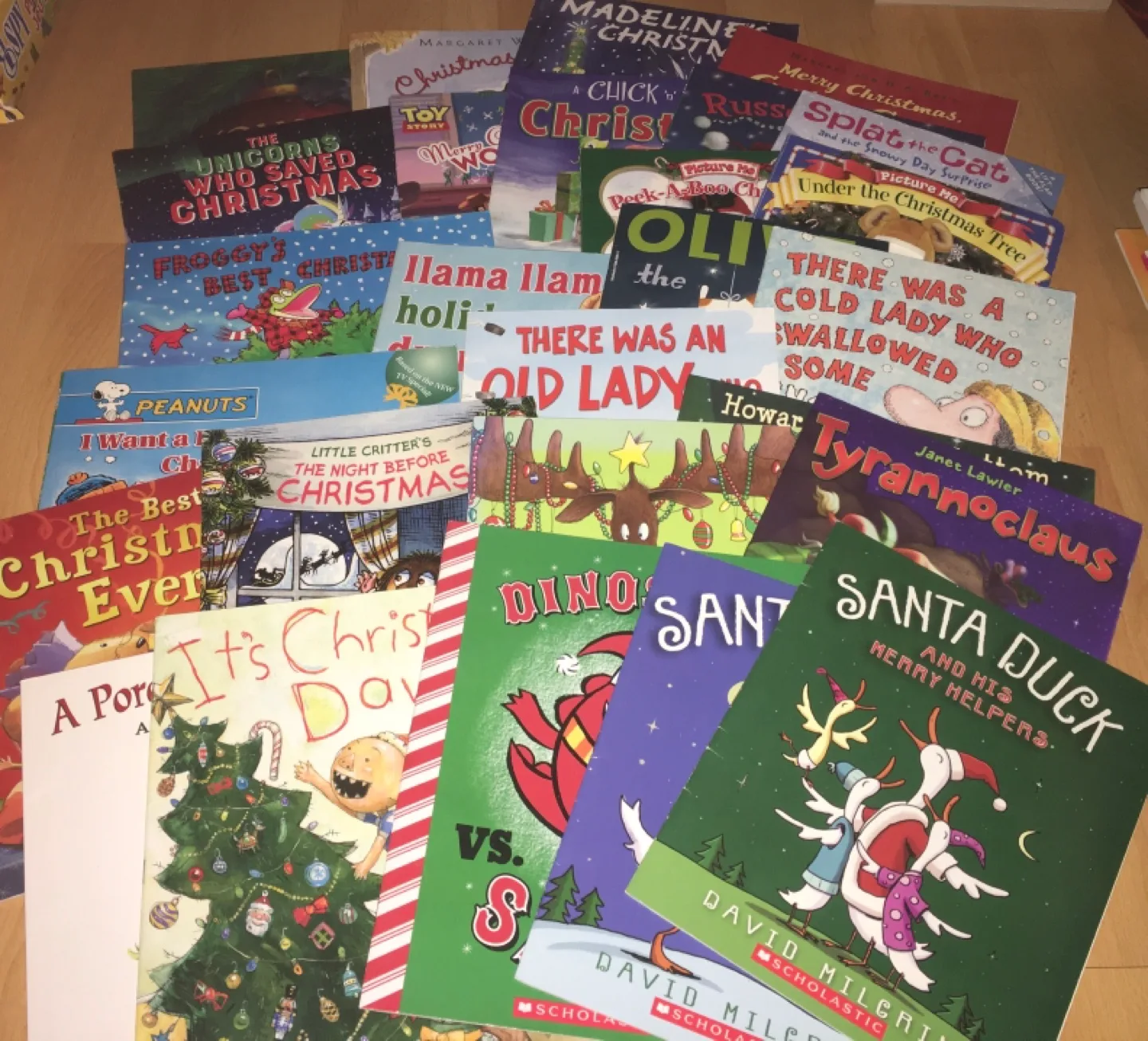($3 each) Paperback Christmas Books