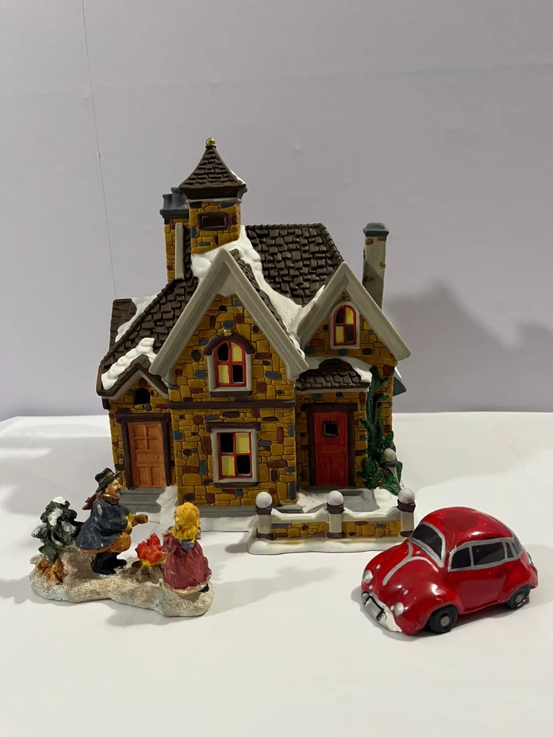 Christmas Village House Figurine Set image indicator(2)