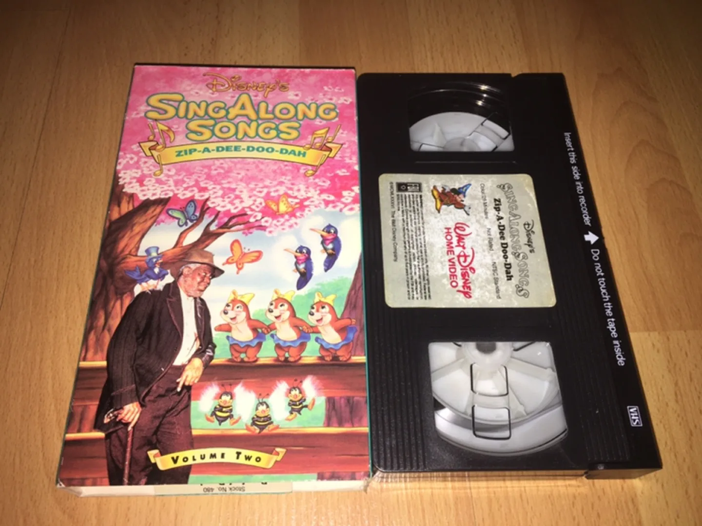 VHS Disney's Sing-Along Songs Zip-A-Dee-Doo-Dah