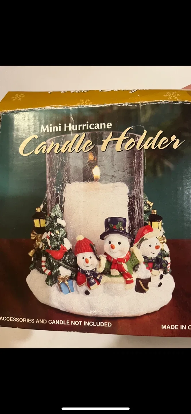 Mini Hurricane Candle Holder