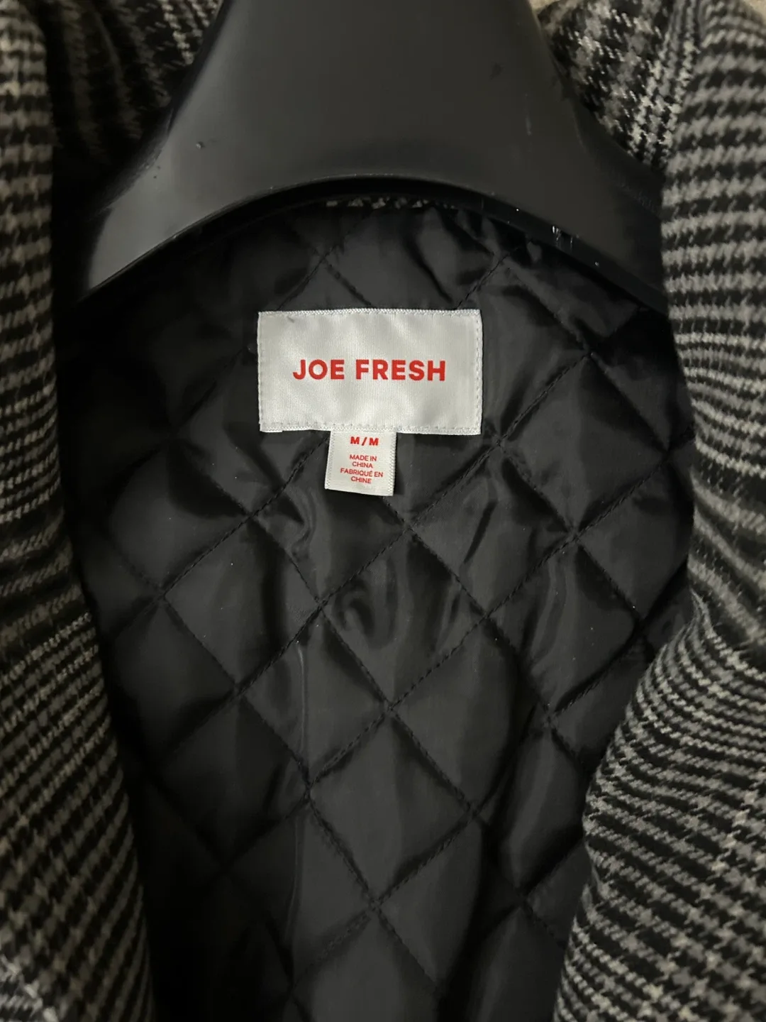 Joe Fresh Plaid Coat - Size M image indicator(2)