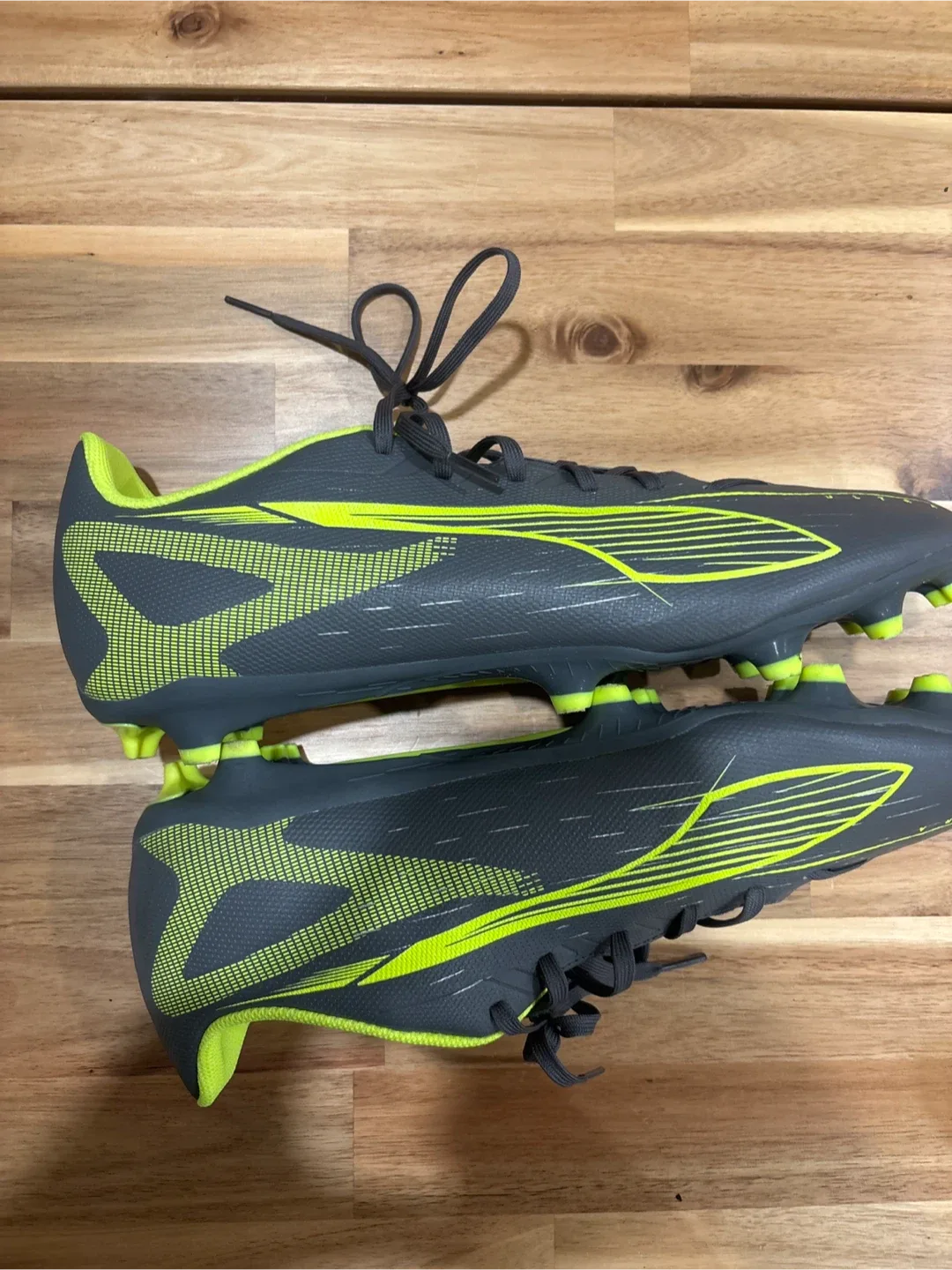 Puma Ultra Match LL FG/AG Soccer Cleats - Grey & Yellow image indicator(4)