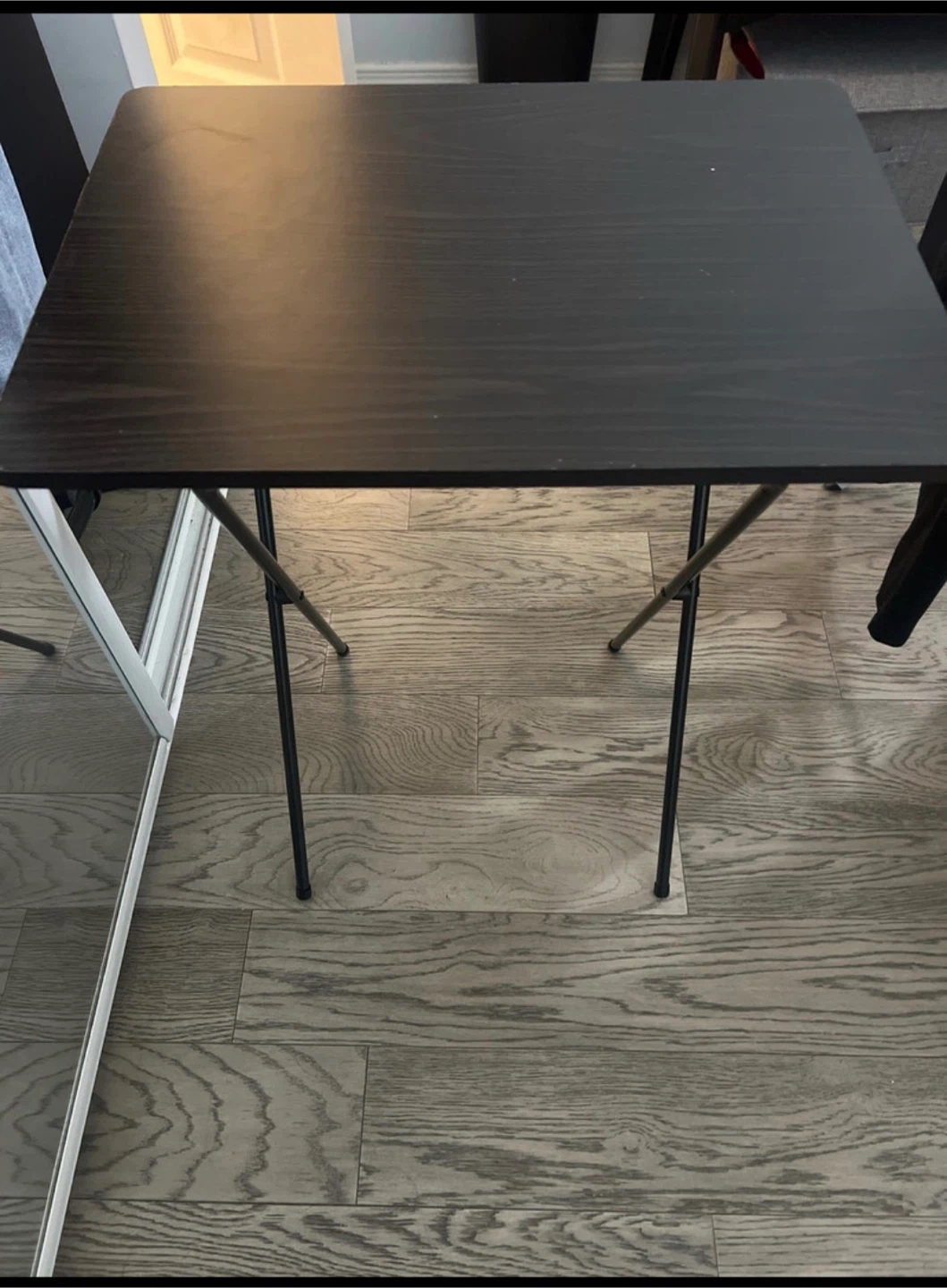 Dark Brown Folding Table - photo 2