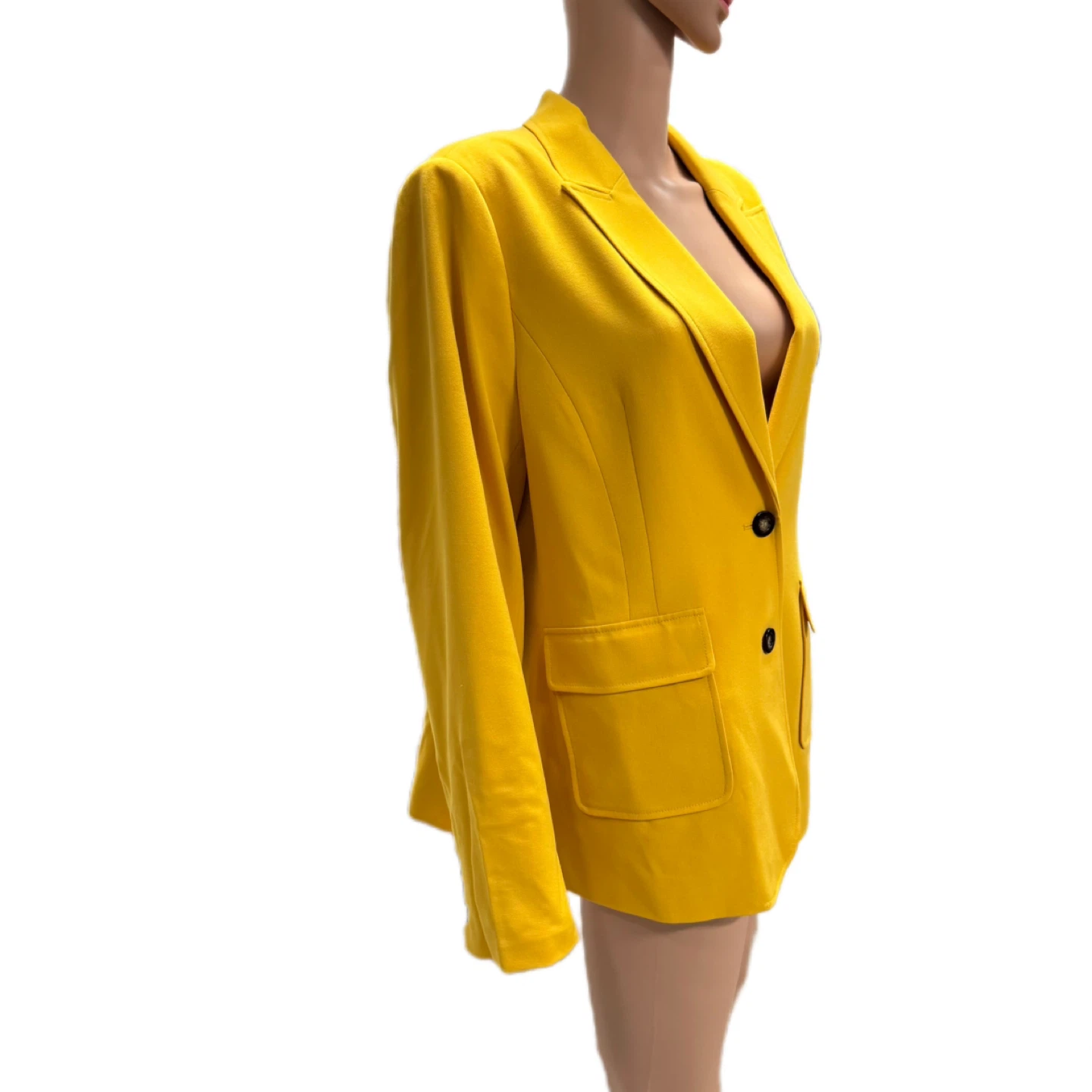 Melanie Lyne Yellow Blazer – Size 16 – New With Tag - photo 2