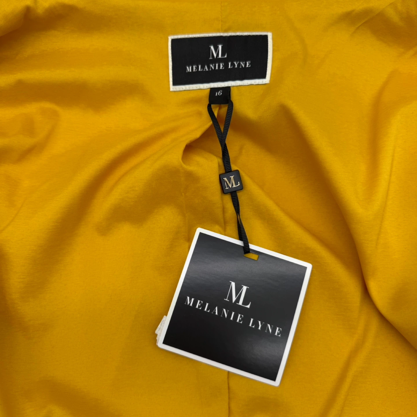 Melanie Lyne Yellow Blazer – Size 16 – New With Tag - photo 5