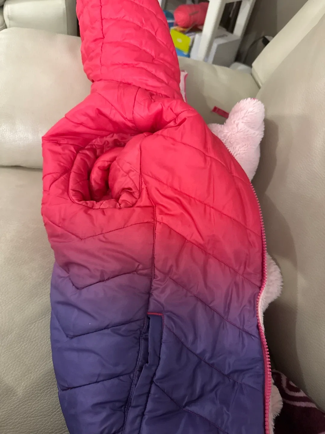 Eddie Bauer Kids' Puffer Jacket, Size M (10-12) image indicator(2)