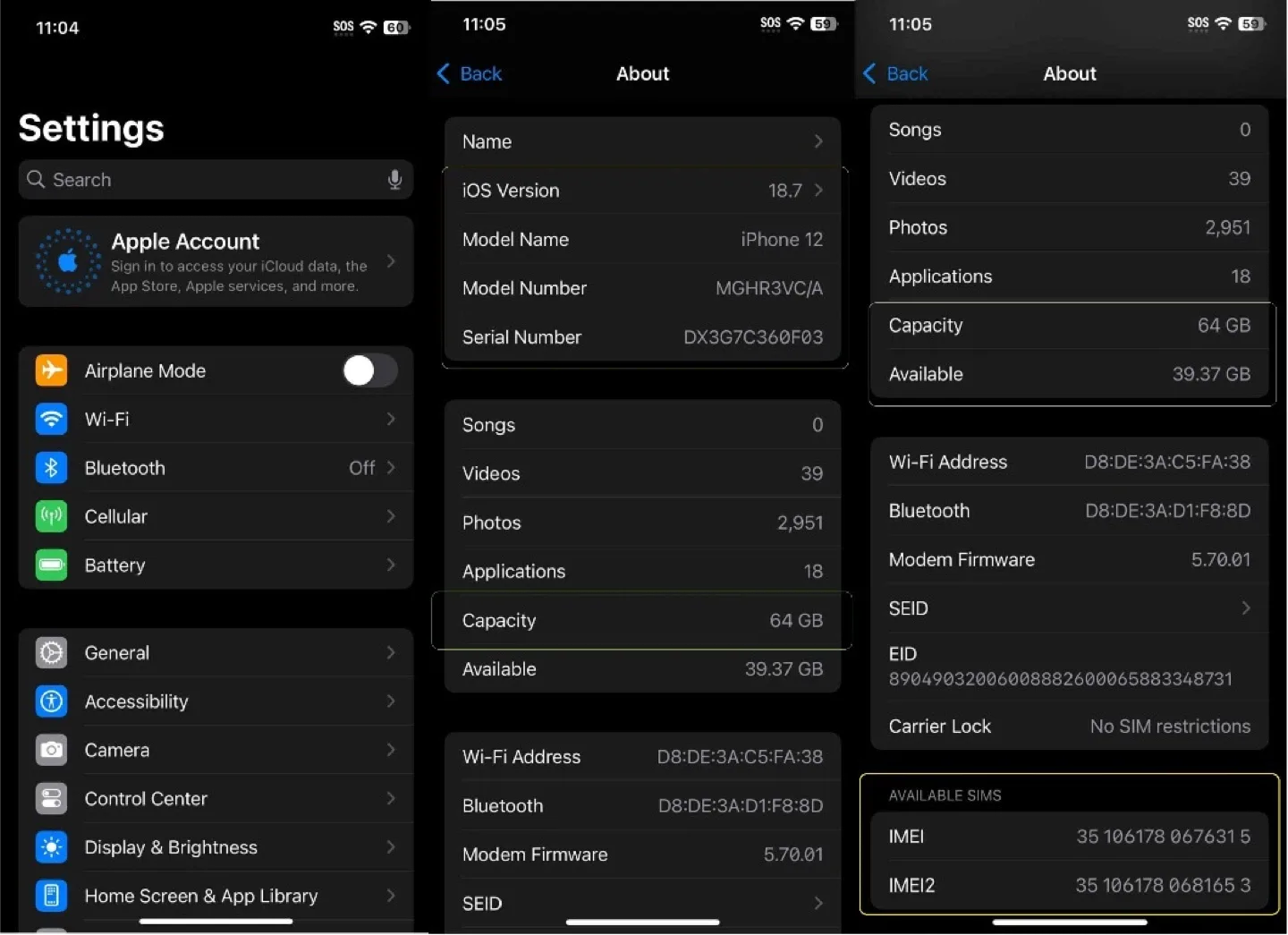 iPhone 12 (64Gb) -Blue- Unlocked image indicator(9)