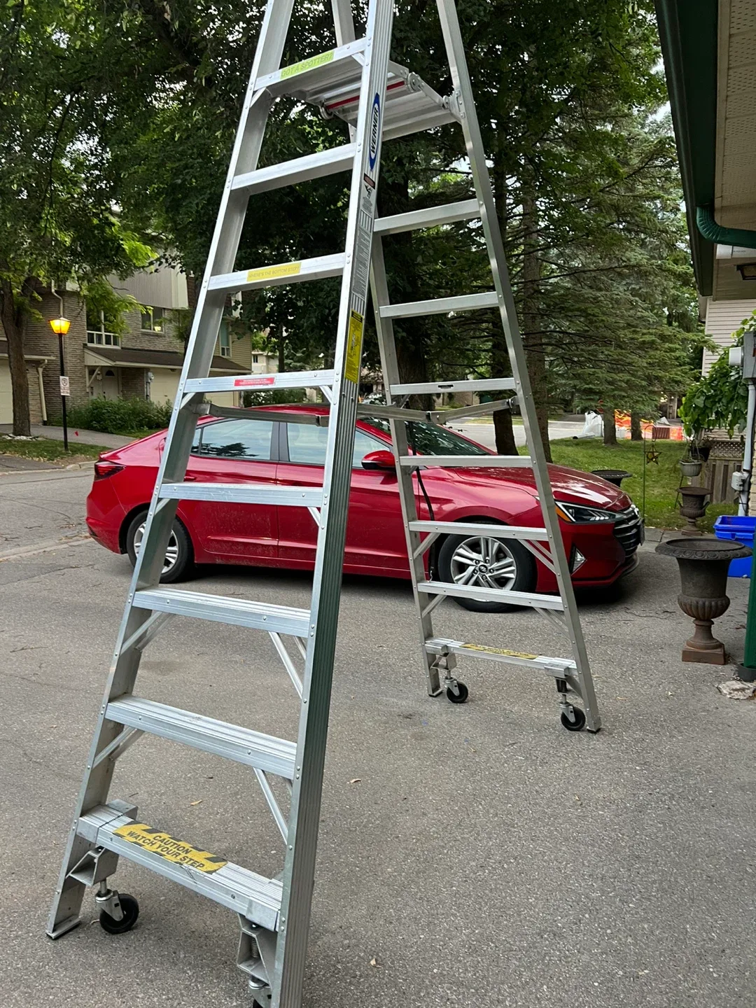 Werner PT378-4C Ladder, 8 ft.