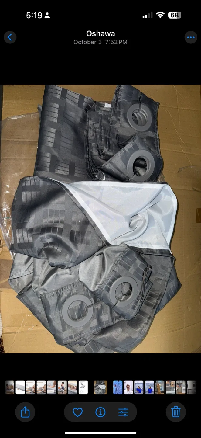 Shower Curtain- Grey image indicator(8)