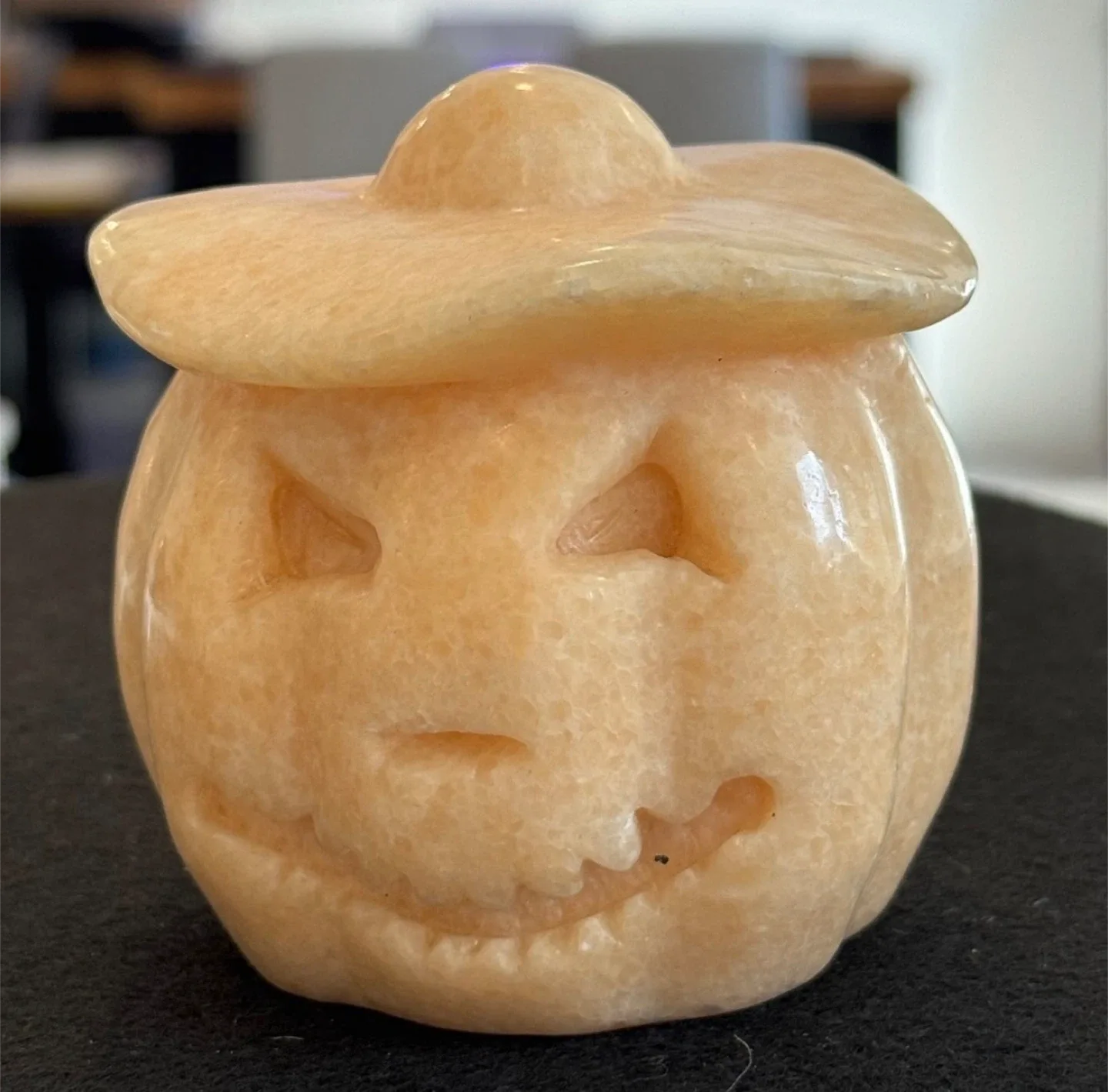 Sunstone Pumpkin Carving with Hat