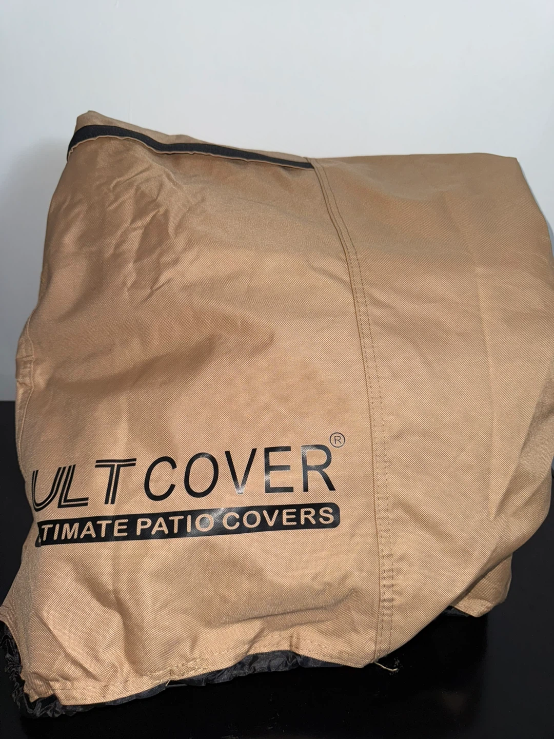 ULTCOVER Table Chair Set Cover - Brown - photo 3