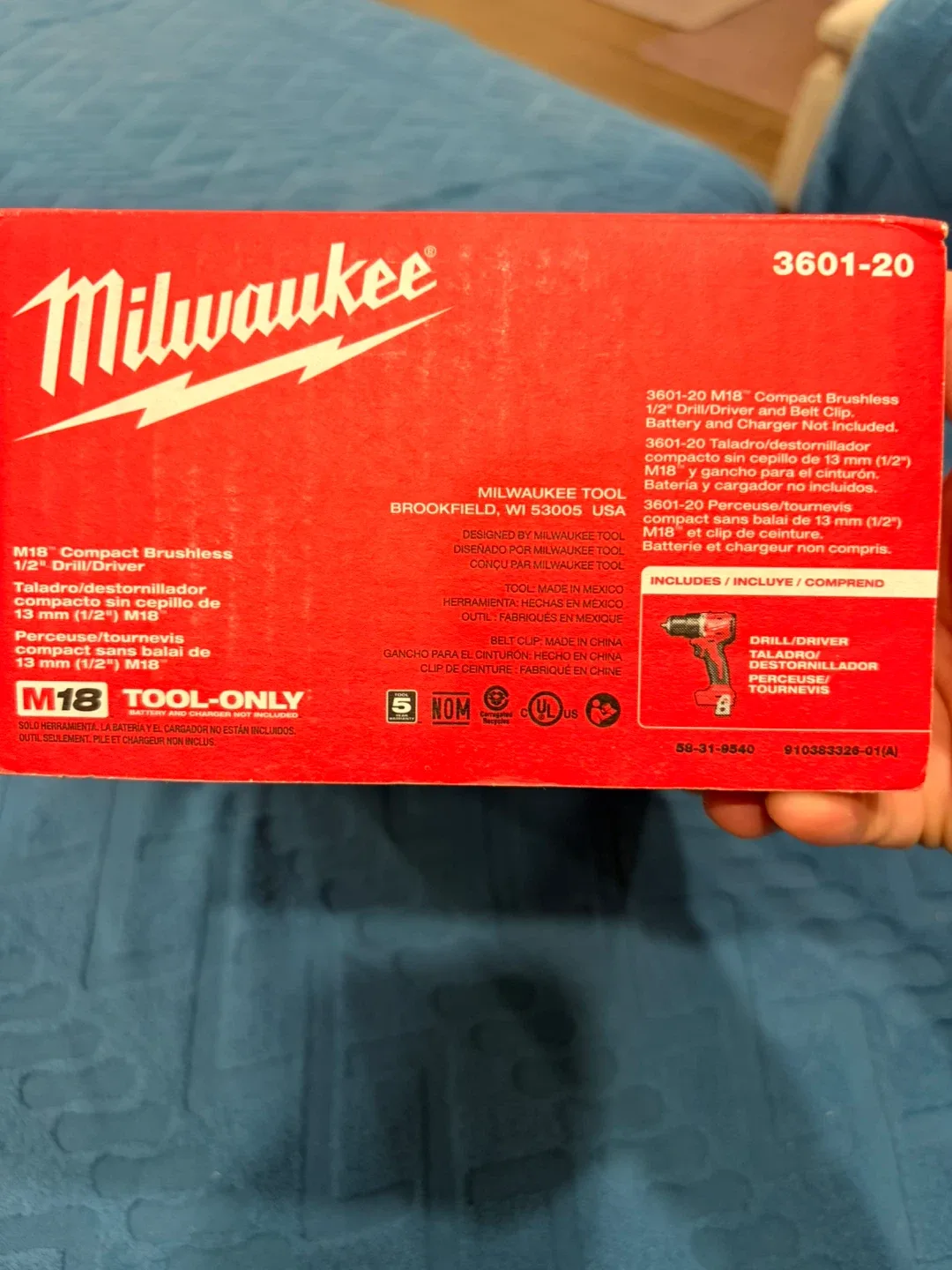 Milwaukee M18 Compact Brushless 1/2" Drill/Driver image indicator(4)