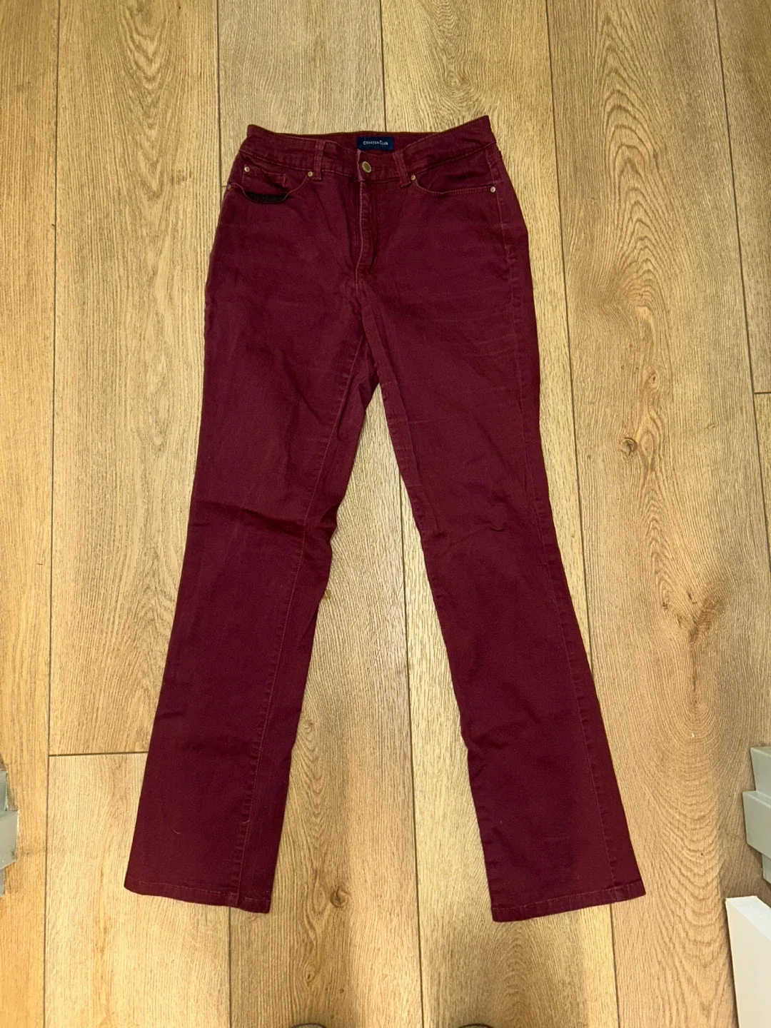 DressBarn Burgundy Jeans