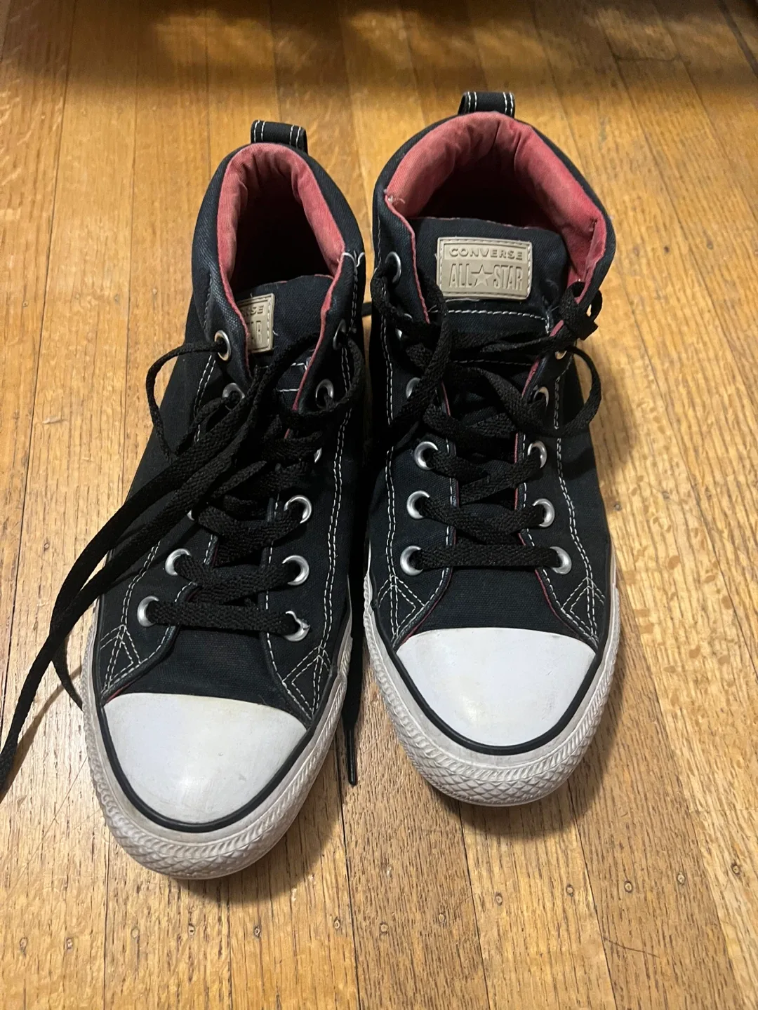 Converse All Star High Top Sneakers, Size 8