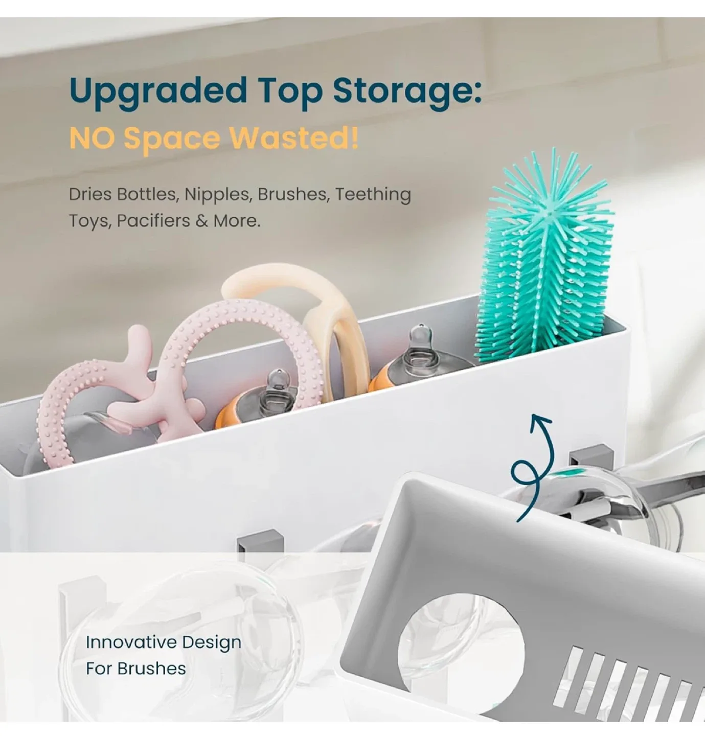 Baby Bottle Drying Rack - brand new in box image indicator(2)