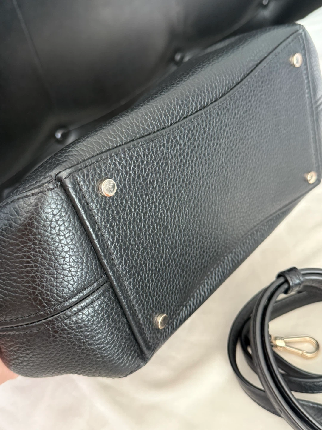 Kate Spade Black Leather Satchel - photo 3