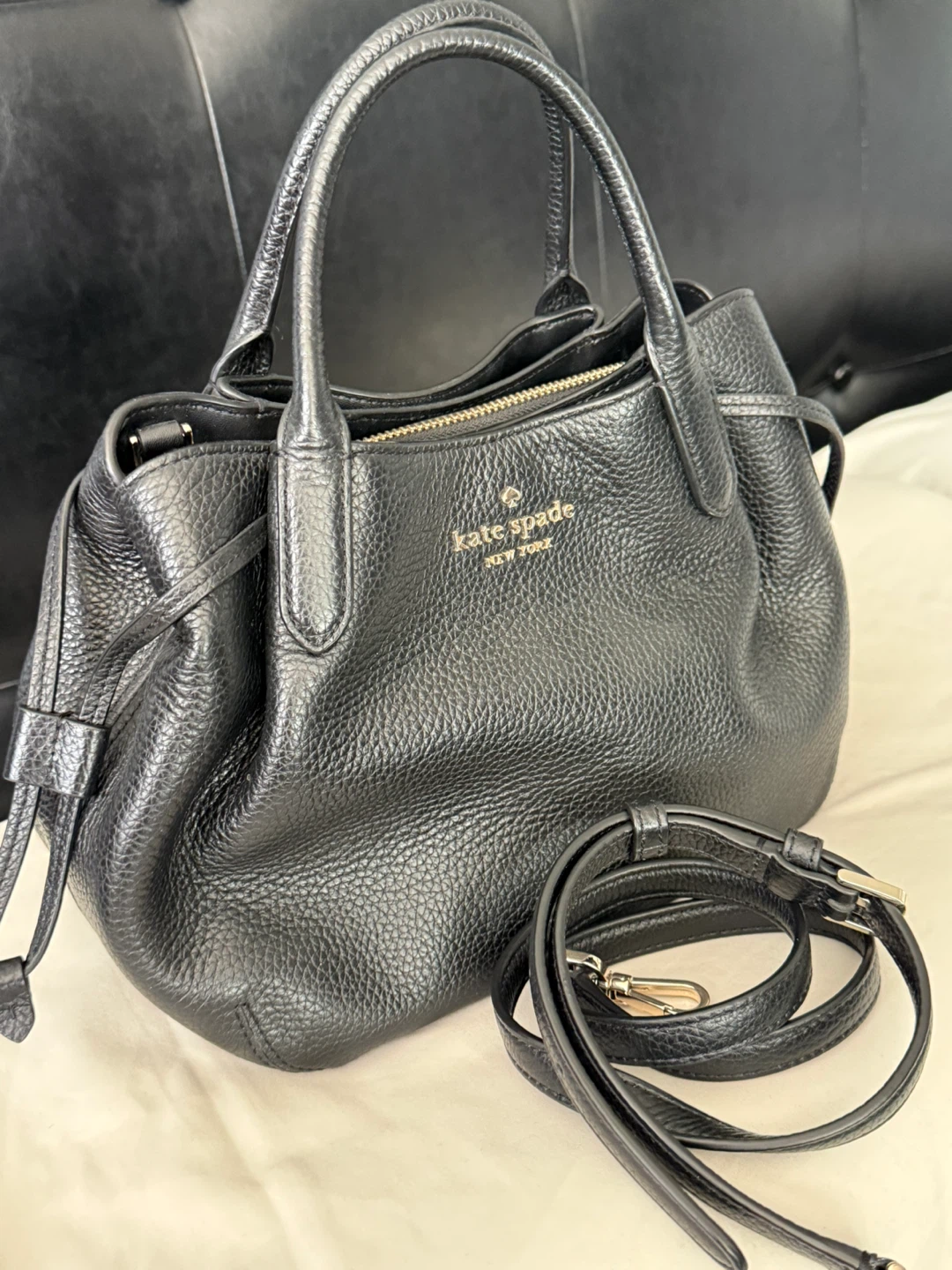 Kate Spade Black Leather Satchel - photo 2