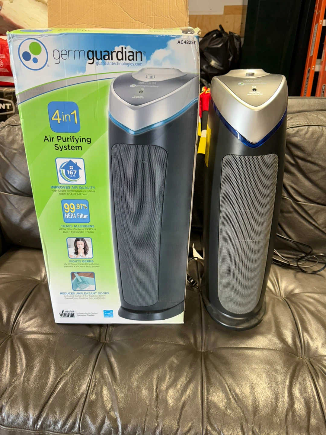 GermGuardian AC4825E 4-in-1 Air Purifier