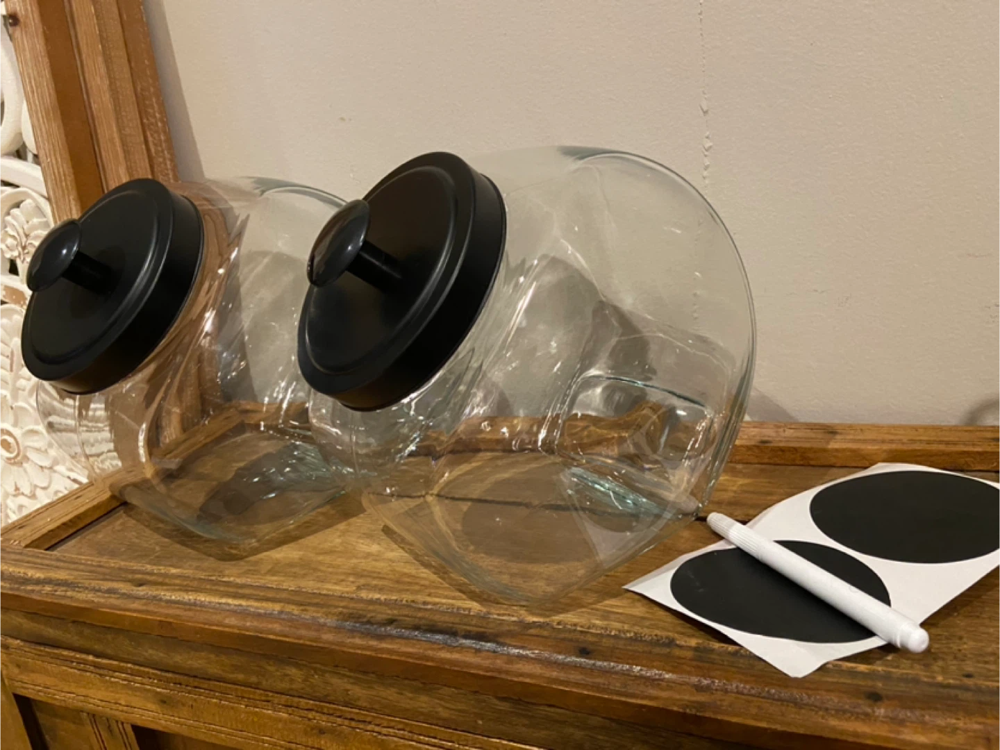 New Food Storage Canisters Set of Two Penny Jars - photo 2
