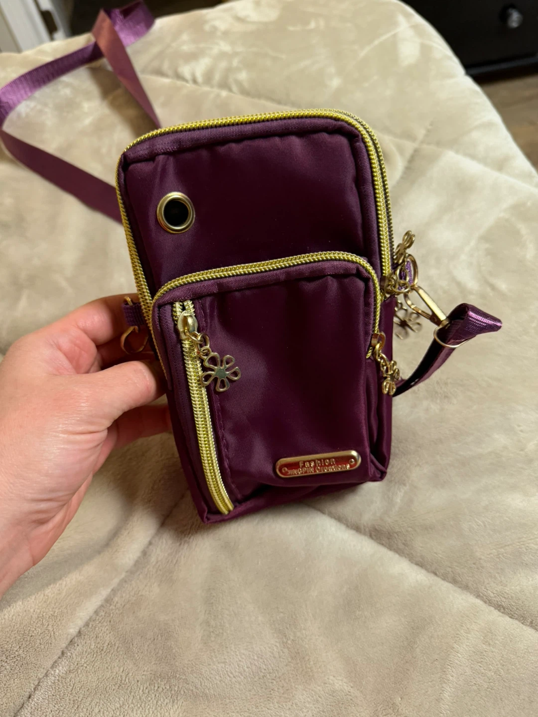 Fashion MSPIR Creations Purple Crossbody Bag - photo 5