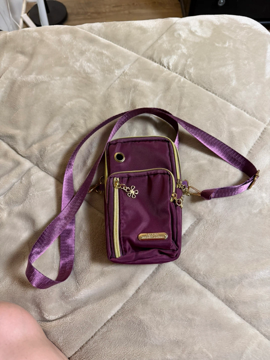 Fashion MSPIR Creations Purple Crossbody Bag - photo 2