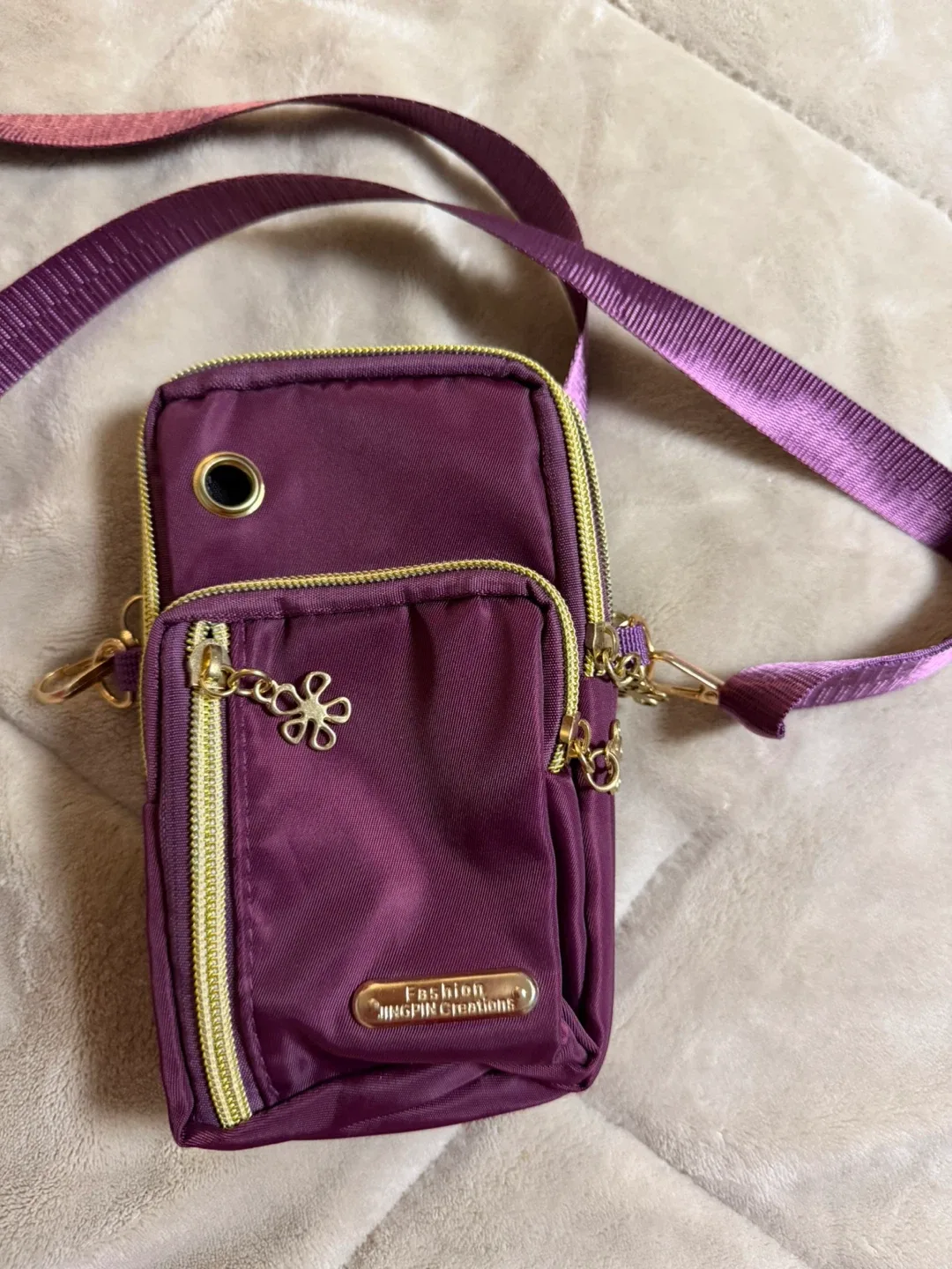 Fashion MSPIR Creations Purple Crossbody Bag